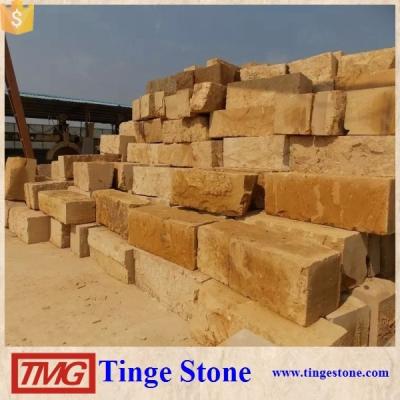 China Wall tiles Chinese yellow sandstone blocks for sale