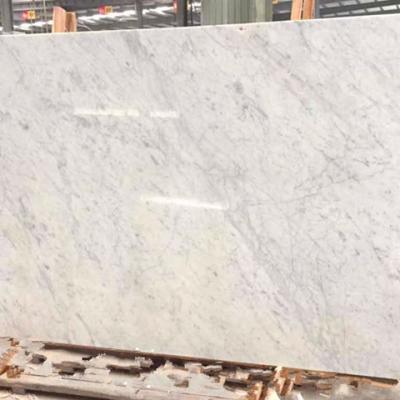 China Interior and exterior decotation Bianco Carrara while marble countertop designs for bathroom for sale