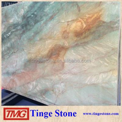 China Interior And Exterior Decoration Natural Stone Brazil Luxury Light Green Granite For Star Hotel for sale