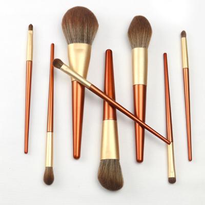 China Custom Eye Mini Makeup Brush Set Cheap Single Handle Vegan Voucher Travel Superior Luxury Fluffy Short Soft Soft Silky Super Basic for sale