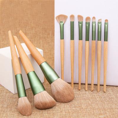 China Angular Blush 10pcs Nude Unique Custom High Quality Professional Makeup Brush Set Private Label Makeup Brushes for sale