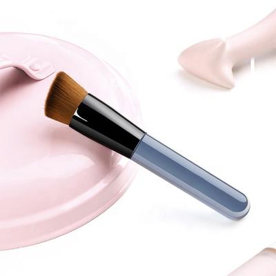 China Makes Apply Makeup 131# Best Selling Customizable High End Cruelty Free Seller Professional Private Label Foundation 2021 Blue Single Makeup Brush for sale