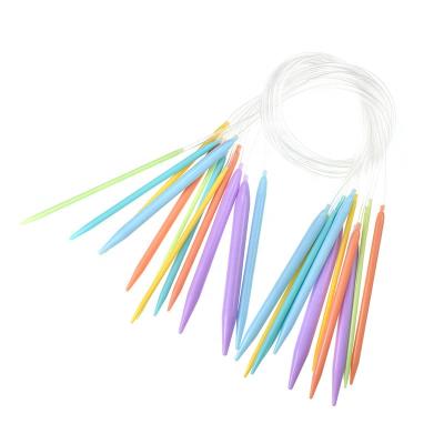 China Knitting Needles For Women Needle Weave Craft Tools New 12 Sizes 80cm Knitting Needles 3.5mm-12mm Circular Knitting Needles For Women Needle Weave Craft Tools for sale