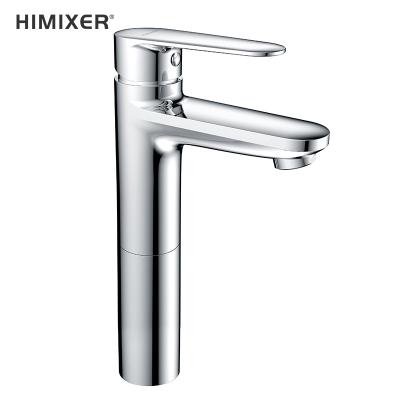 China Manufacturer Customized Metered Bathroom Faucets China Service Brass Water Faucet Deck Mounted Basin Mixer Tap for sale