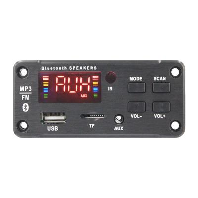 China Private Reversing Charging Mode LED Color Screen MP3 Player Decoder New Wireless Panel Supports Bluetooth Function for sale