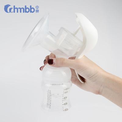 China New Arrival Silicone Portable Manual Breast Pump Easy For Mom for sale