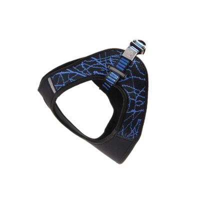 China Hot Selling Pet Dog Leash Sublimation Viable Custom Retractable Dog Harness Reflective Dog Chest Harness for sale