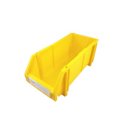 China Front Opening Stacking Warehouse Bin Viable Plastic Small Stackable Parts Select Storage Box Bin for sale