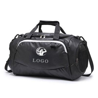 China Custom Polyester Gym Bag Duffle Bag Duffel Travel Bag Organizer Set for sale