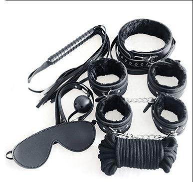 China Shackles Alternative Toys Sex Toys Bra Set Black Western Bondage Suit Wear Leather Girl Women Item Adjustable Pcs Color SM Game Play for sale