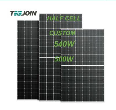 China Custom Commercial Rooftop 500w 650w 660w Monocrystalline Polycrystalline Solar Panels For Refrigerators 182mmx182mm for sale