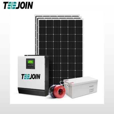 China China Home 5KW 10KW 15KW Launched Rooftop Solar Panel Set Off Grid System Solar Home 220v Solar Home System for sale