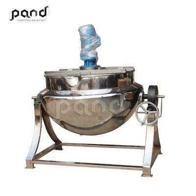 China Industrial Beef Tallow Oil Extraction Stainless Steel Beef Tallow Oil Extraction Machine Jacket Kettle for sale