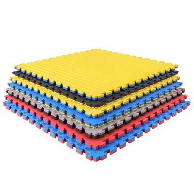 China Trade Assurance Mat Trade Assurance Eva Foam High Density Interlocking Puzzle Mat Judo Tatami Mat The Best EVA Foam and PE Gym Taekwondo for sale