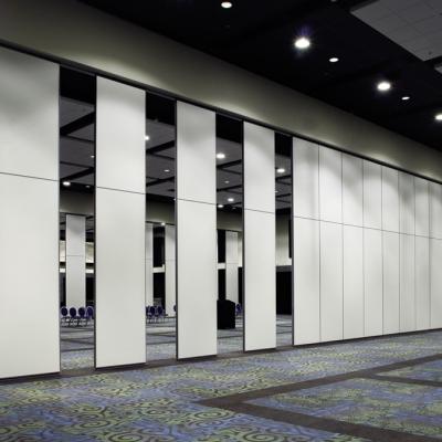 China Contemporary Fireproofing Panel Movable Partition Wall for Convention Center 7~15M Height Sliding Door Partition Wall for sale