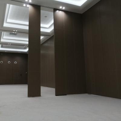 China Contemporary 7~15M Height Fireproof plywood Panel Movable Partition Wall for Convention Center for sale