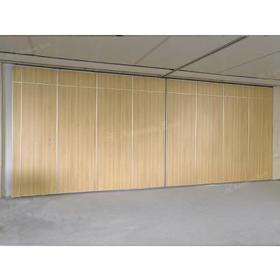 China Modern German Operable Partition System Fireproofing office sliding walls without Floor Rail for sale