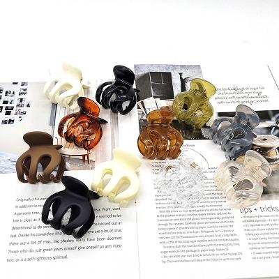 China Factory Wholesale Environmental Friendly Mini Plastic Hair Claw Clips Soft Slip Hair Anti Scratch Ponytail Extension for sale