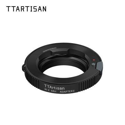 China TTArtisan M-E 6bit Lens Adapters for Leica M Mount Lens to Sony E Mount A7M2 M3 R4 R5 A9 A6600 A6500 Camera M-Z 6bit Lens Adapters for sale