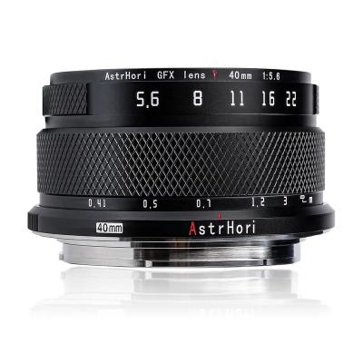 China AstrHori 40mm F5.6 Medium Format Manual Prime Lens for FUJIFILM GFX Mount GFX 50SII 100 50S 50R 100S 40mm F5.6 GFX for sale