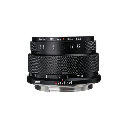 China AstrHori 55mm F5.6 Medium Format Manual Prime Lens for FUJIFILM GFX Mount GFX 50SII 100 50S 50R 100S 55mm F5.6 GFX for sale