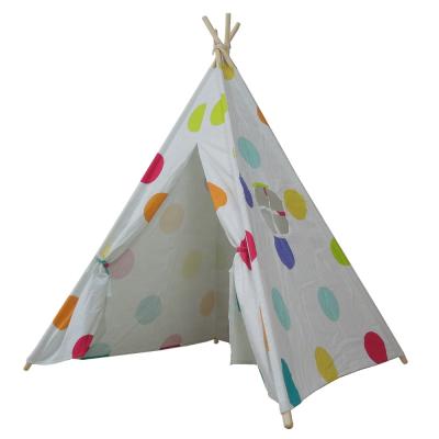 China Toy Safety Standards Tent toy for kids teepee tentChildren Toy Tent kids cotton canvas tent house toy baby room for sale