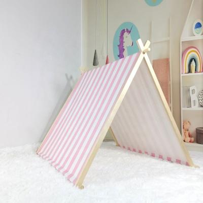 China Indoor Princess Bedroom Sleepover Tent A Frame Children Toy Tents Game Tent Play Toy Safety Standards Wholesale Colorful With Bag For Kids for sale