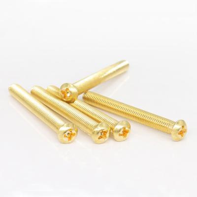 China Pan quality screw head tools and brass hardware bolts are available for sale