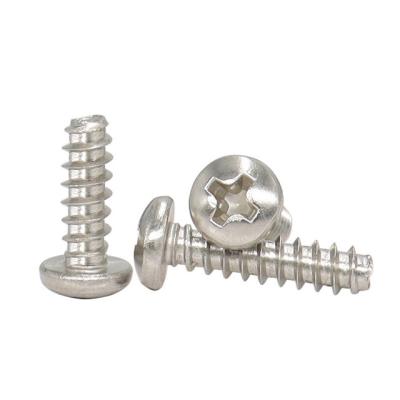 China Wear Hair In A Roll Competitive Price M1~M4 Cross Round Head Metal Screw Tapping Parts From China Finex for sale