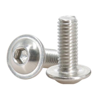 China Hot Sale Round Thumb M3M4M5M6M8 Round Head Wholesale Machine Screw Hardware Furniture Accessories for sale