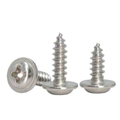 China Premium Quality Round Round Head Headed Shank Screw M2M3M3.5M4M5 Furniture Screw Nuts Nail Bit Supply for sale