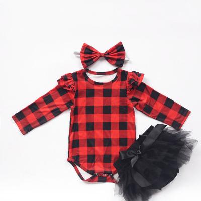 China 2020 Drops OEM Antibacterial Wholesale Baby Outfit Romper Clothing Set 3pieces Newborn Kids RTS for sale