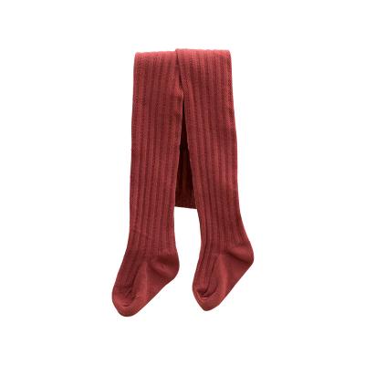 China Breathable Hot Selling Cute Cotton Ribbed Babies Leggings for sale