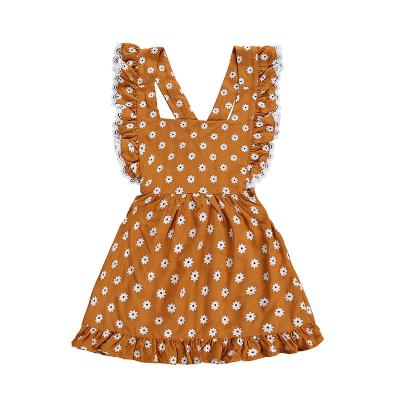 China High Quality Anti-static Hot Sale Fashion Cotton Girls Dress Toddler Girls Dresses for sale