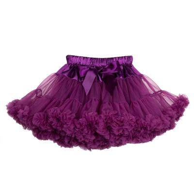 China Unique Cheap Casual Baby Tutu Clothing Boutique Puffy Tulle Mini Skirts for sale