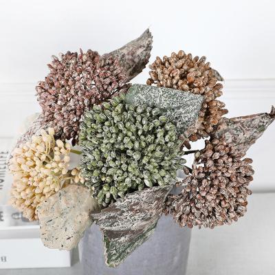 China The Other New Progress Berry Stem Artificial Christmas Berries Artificial Berry Bouquet Artificial for sale