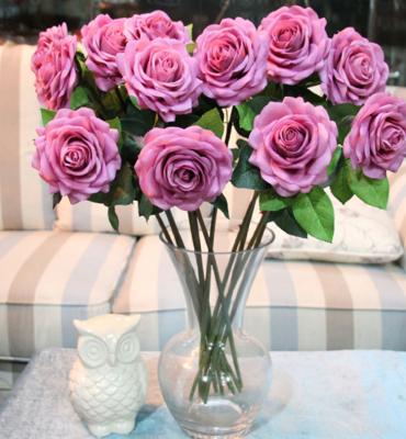 China Other Rose Silk Flower Decor Roses Various Specifications Artificial Decoration Flowers Rose Artifici Bulk Artificial for sale