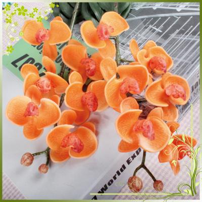 China Wholesale Indoor Preserved Silk Faux Flower Artificial Butterfly Orchid From Europe China Factory for sale