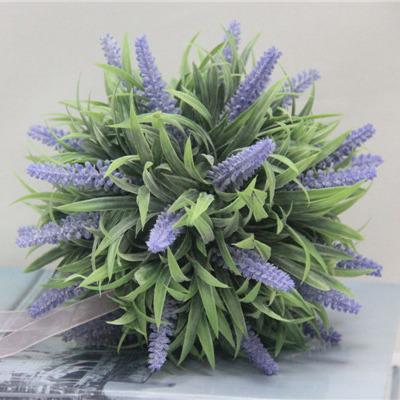 China Other Artificial Flowers Lavender Hanging Round Ball for Home Decor and Wedding Decoration for sale