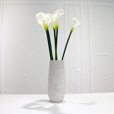 China Wholesale Real Touch Calla Lily Flower Real Touch Flower Artificial Plastic Flower Decoration for sale