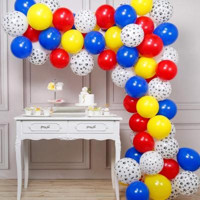 China party decoration & Supplies Party Decoration & Thumb Paw Print Balloons Garland Supplies 70 PCs 12 inch kit for kid's party decorations and dog's birthday party supplies for sale