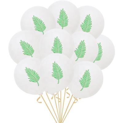 China Wholesale Hot Sale Amazon Latex Hawaii Party Latex Balloons Turtle Leaf Latex Balloon for sale