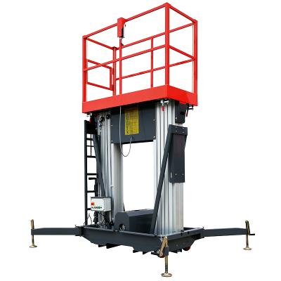 China Hydraulic Motorized Mobile 15m Small Portable Electric Hotels Lift for sale