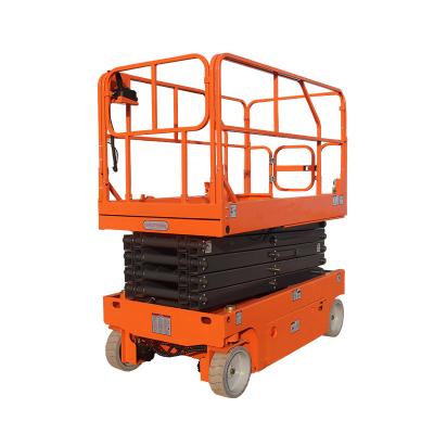 China Hotels 6m To 14m High End Hydraulic Lift Machine Self Propelled Scissor Lift for sale