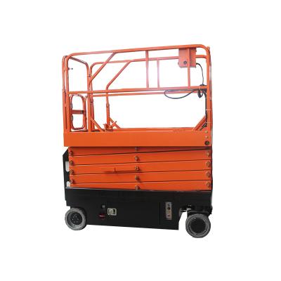 China Hotels Hot-sales 300KG portable wheel lift electric self-propelled man lift for sale