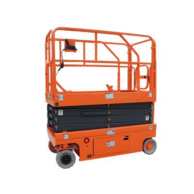 China High End Company Advertising Movable Crane Lift Electric Driven Mobile Scissor Lift for sale