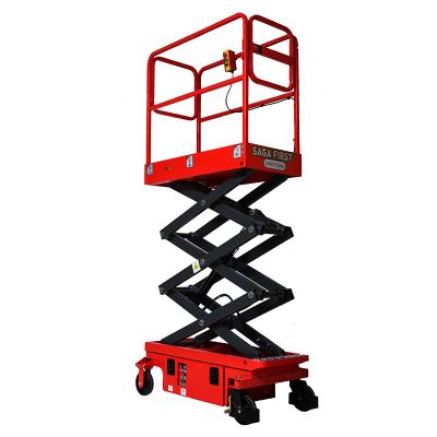 China China Manufacture Hotels Chinese Manufacture Work Maintenance Worker Aerial Scissor Lift Mini 3m Semi Electric for sale