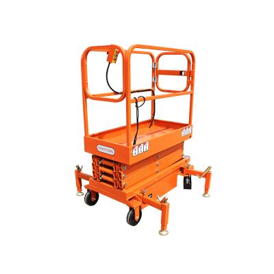 China 2020 Hot Selling Cheap Hotels Hydraulic Scissor Lift 500 Kg Mini Platform for sale