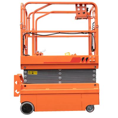 China Advertising Company 3m 4m Driveable Mini Lifting Machine Electric Scissor Lift for sale