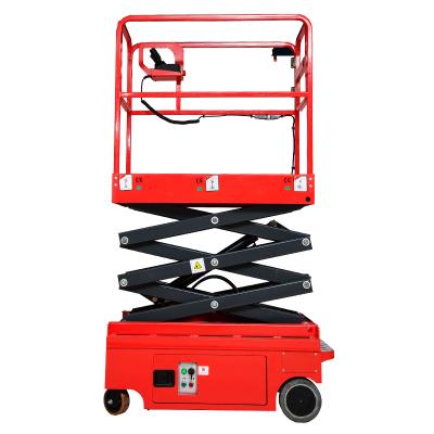 China Hotels Hydraulic Platform Height 3m Mobile Lifting Equipment Self Propelled Scissor Lift for sale